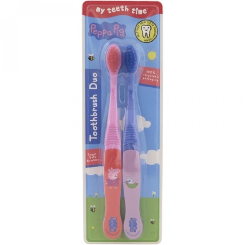 Peppa Pig Toothbrush Duo