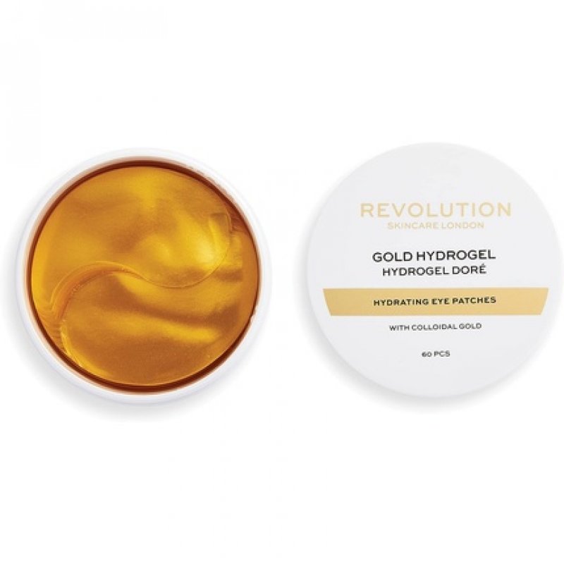 Revolution Skincare London Gold Eye Hydrogel Hydrating Eye Patches with Colloidal Gold