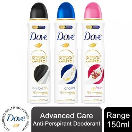 Dove Advanced Care 72H Antiperspirant Deodorant for Women 150ml