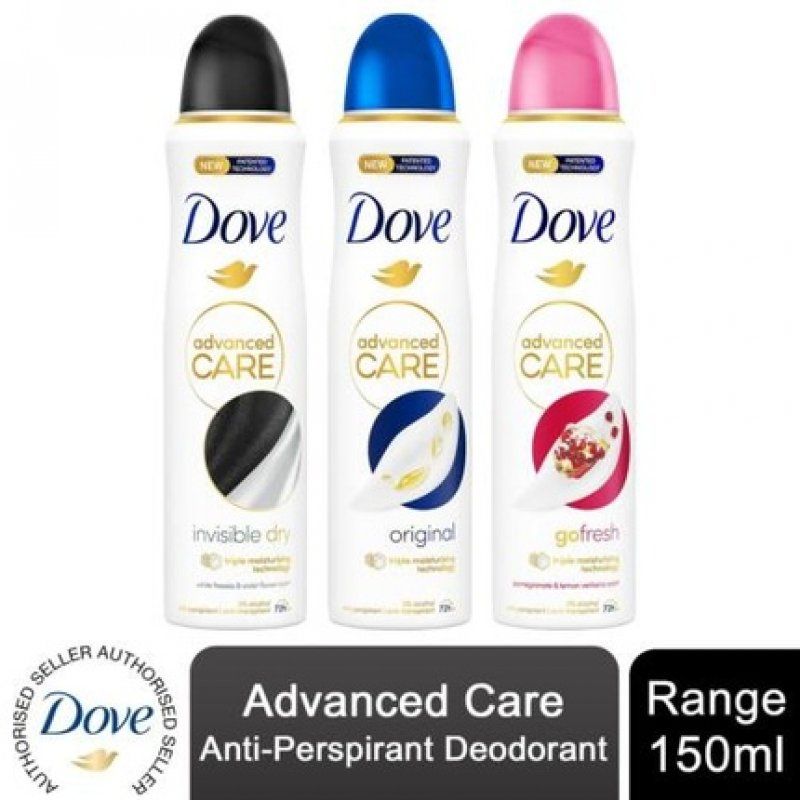 Dove Advanced Care 72H Antiperspirant Deodorant for Women 150ml