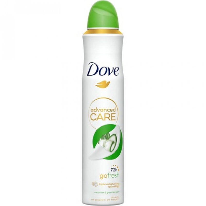 Dove Advanced Care Go Fresh Cucumber & Green Tea Antiperspirant Deodorant with Triple Moisturizing Technology Spray