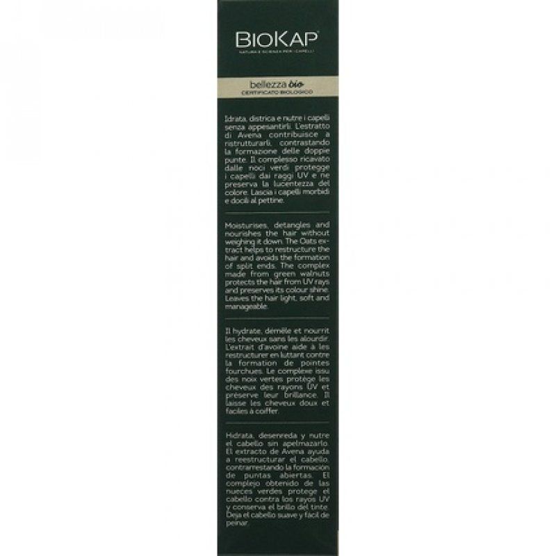BIOKAP BELLEZZA BIO Restructuring Conditioner 125ml for All Hair Types - Detangles and Nourishes Hair - Vegan