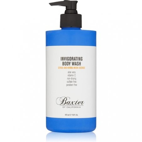 Baxter of California Invigorating Body Wash Citrus and Herbal Musk Gel Texture 473ml