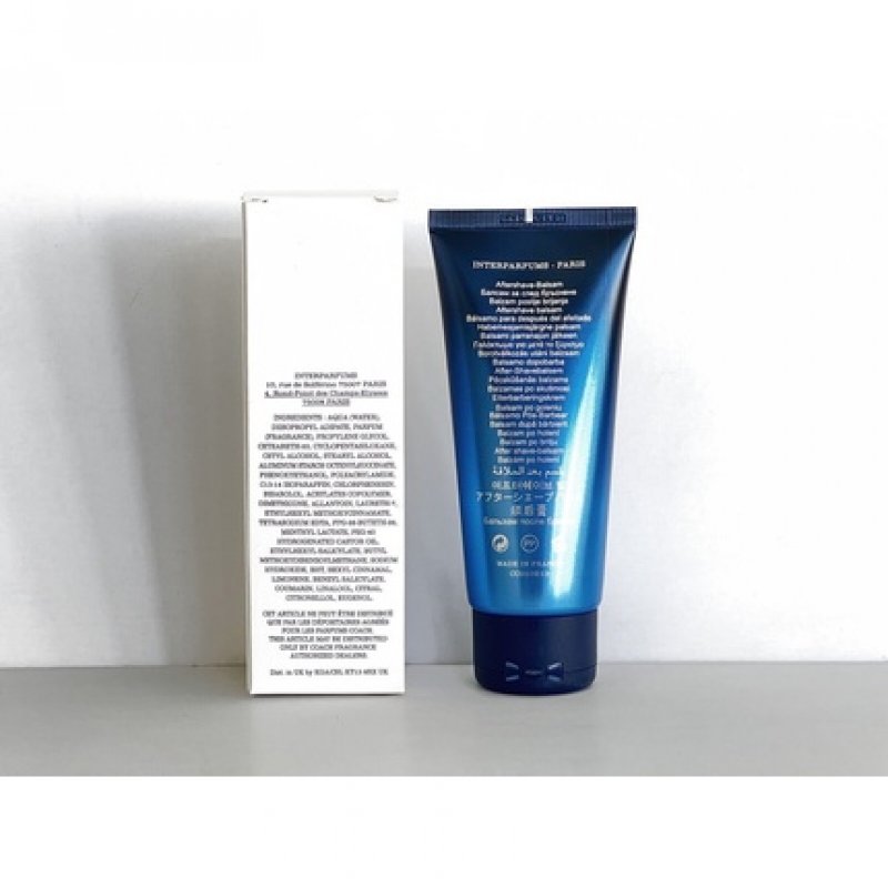 Coach Blue After Shave Balm 3.3 floz 100ml Authentic Men's Scented - New in Box