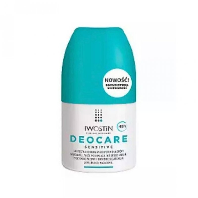 Iwostin Deocare Sensitive Rollon 48h Antiperspirant for Sensitive Skin 50ml