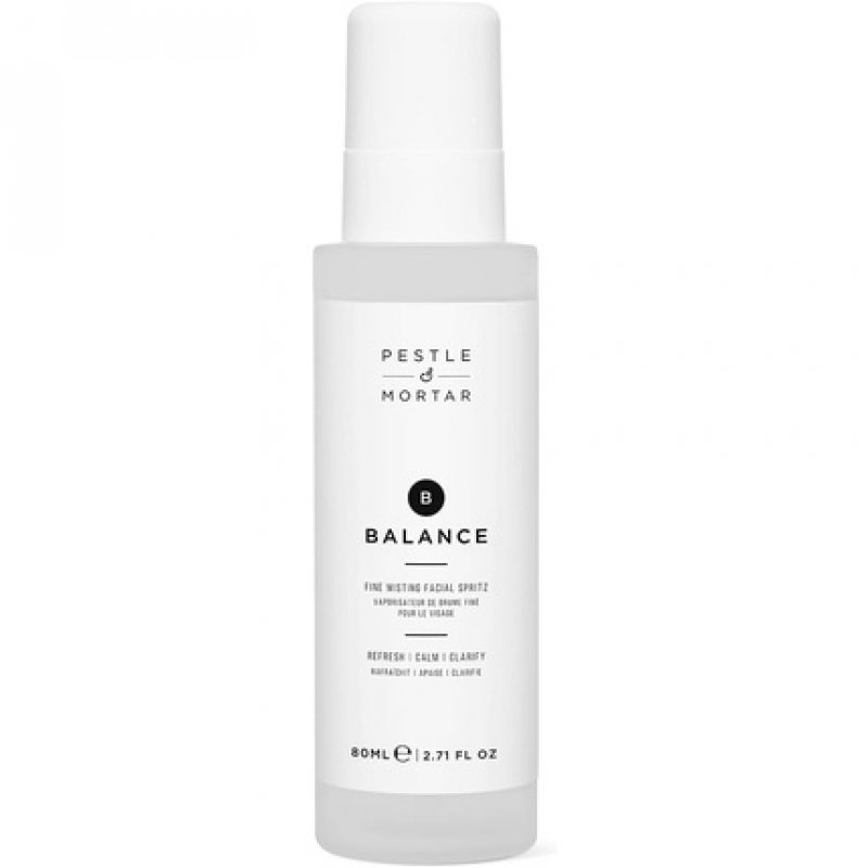 Pestle & Mortar Balance Ultra-Fine Face Mist Hydrating Facial Spray Moisturizer with Deep Sea Magnesium and Gentian