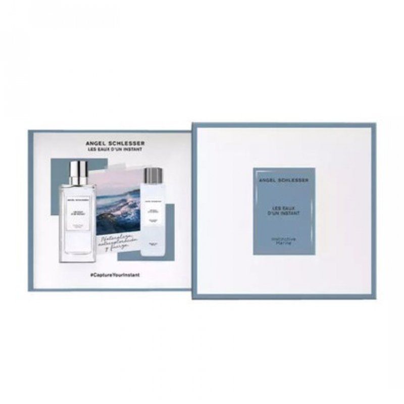 Angel Schlesser Les Eaux d'un Instant Instinctive Marine EDT Spray 100ml