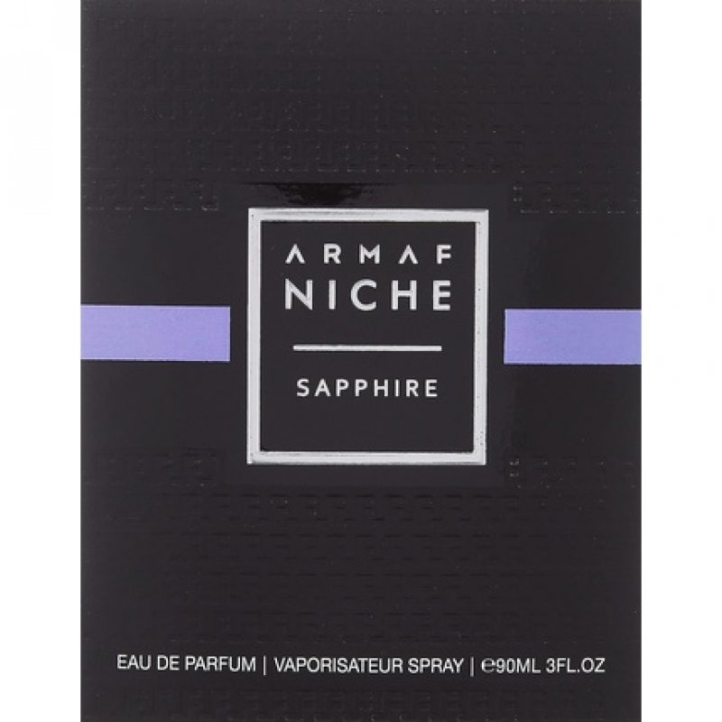 ARMAF Sapphire Niche Eau De Parfum Black 90ml