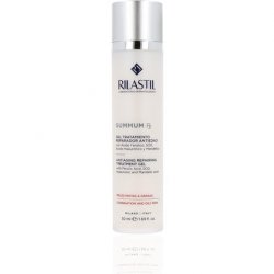 Rilastil Summum Rx Anti-Aging Repair Gel with Folic Acid, Hyaluronic Acid and Almond Acid for Mixed and Oily Skin 50ml