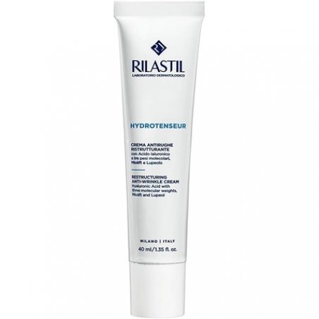 Rilastil Hydrotenseur Anti-Wrinkle Face Cream for Restoration Light Texture with Hyaluronic Acid 40ml