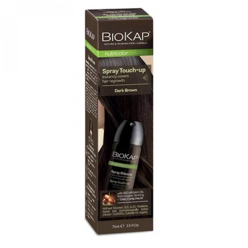Bios Line BioKap Nutricolor Spray Touch-Up 75ml Dark Brown