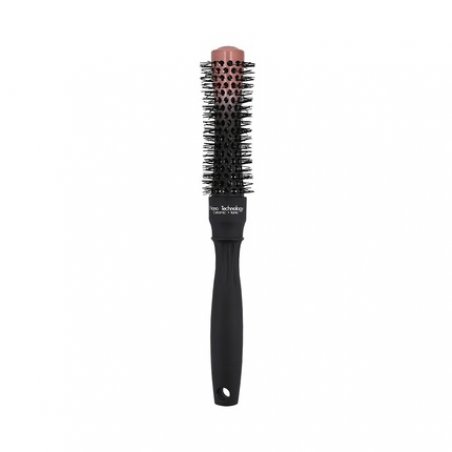 T4B LUSSONI Simple Care Round Styling Hairbrush with Ceramic Coating 25mm