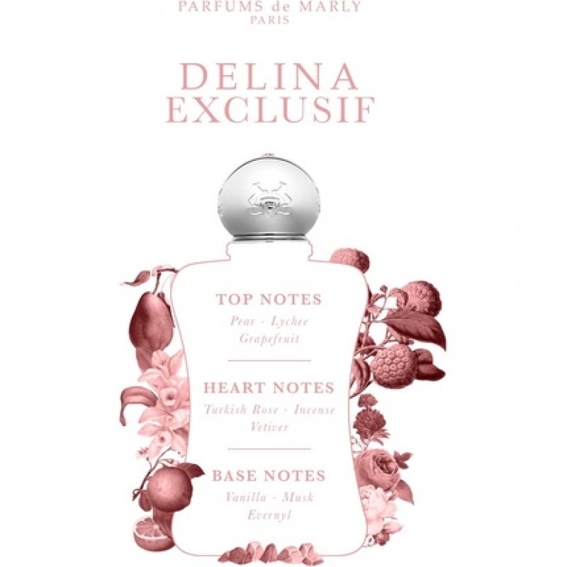 Delina Exclusif by Parfums De Marly Eau De Parfum Spray 2.5 oz 75 ml