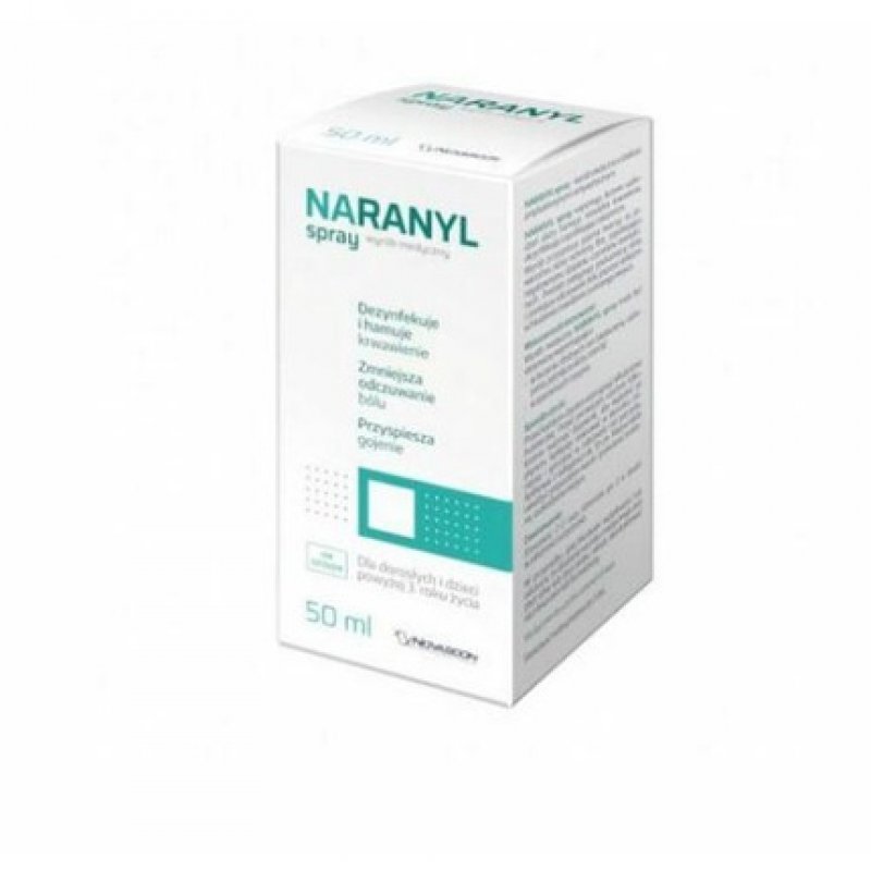 NARANYL Spray 50ml Natural Bandage for Wounds and Skin Damage