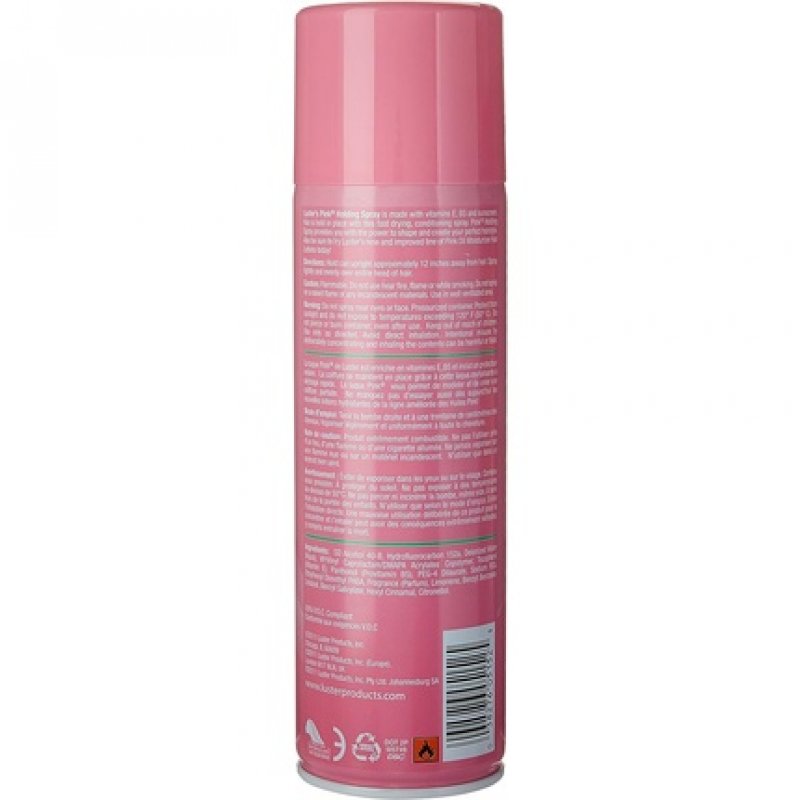 Luster's Pink Holding Spray 366ml 12.4 fl oz