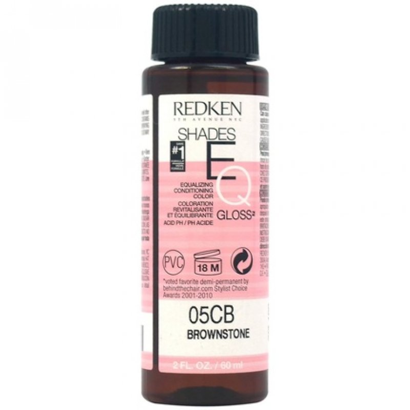 REDKEN Shades EQ Equalizing Conditioning Color Gloss 05CB Brownstone 60ml