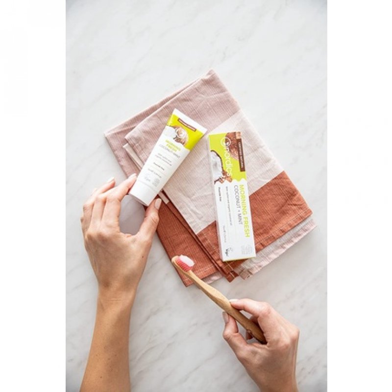 Morning Fresh Coconut Mint Toothpaste without Fluoride