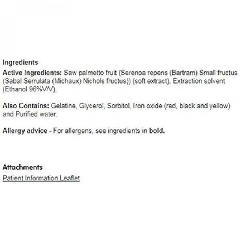 A. Vogel Prostasan Saw Palmetto Soft Capsules 30