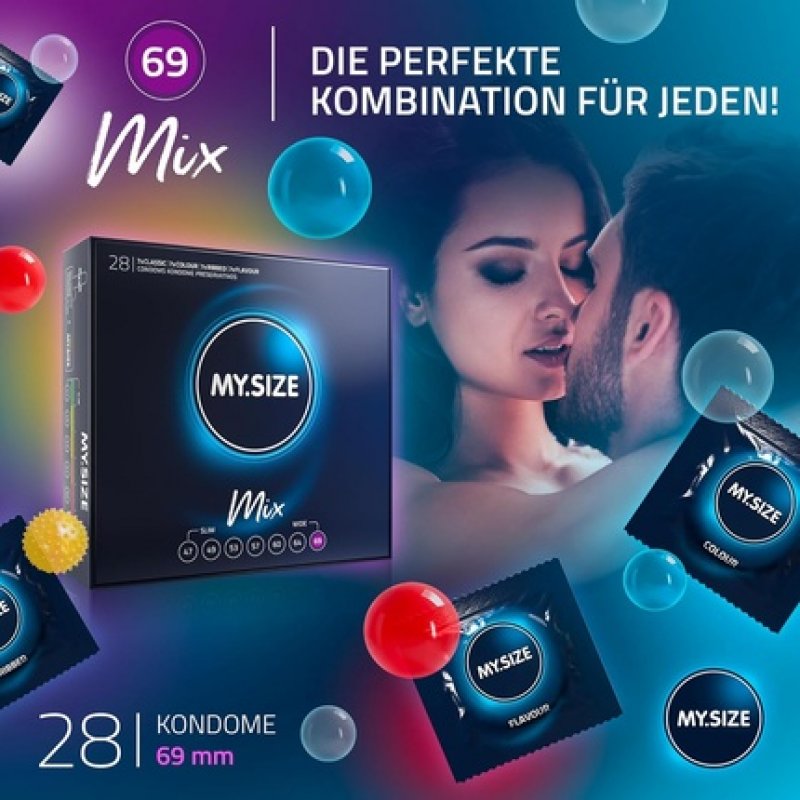My.Size Mix Condoms Size 7 69mm