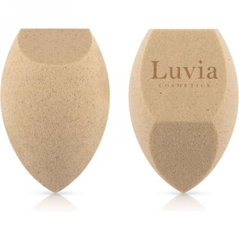 Makeup Sponge Set with Precious Tea Luvia Cosmetics Diamond Shape