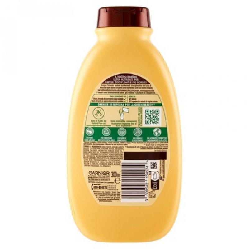 Garnier Ultra Dolce Avocado and Shea Shampoo for Curly Hair 300ml