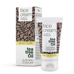 Australian Bodycare Face Cream with Tea Tree Oil and Lemon Myrtle 50ml - For Men and Women with Oily, Dry, or