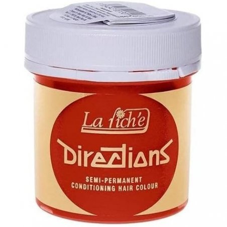 New La Riche Directions Semi-Permanent Hair Color 88ml Fluorescent Orange