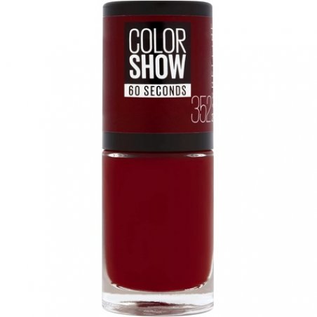Gemey Maybelline Colorshow Nail Varnish Downtown Red