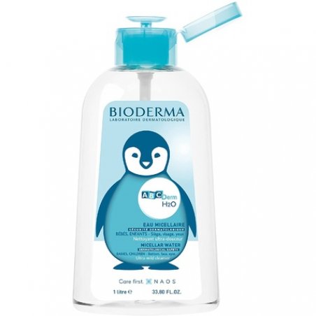 Bioderma Abcderm H2O Micellar Water Inverted Pump 1L