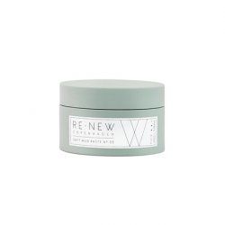 Re-New Copenhagen Mud Paste Hair Wax 100ml Vegan Hair Styling Wax for Men and Women