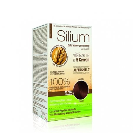 Silium Permanent Hair Color Tobacco 5.35 - 187g
