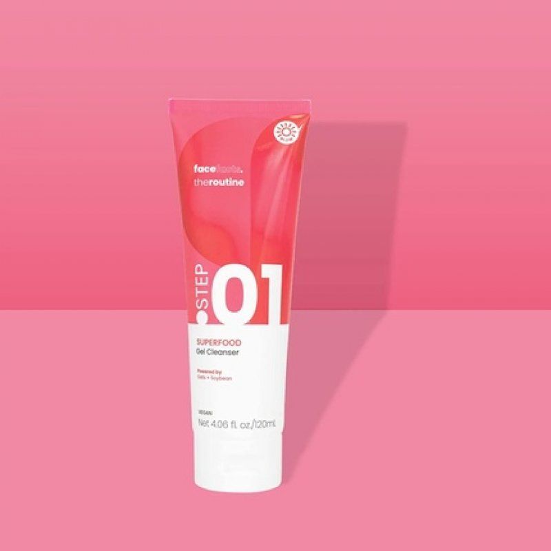 Face Facts The Routine Superfood Gel Cleanser Cleanse and Illuminate 120ml