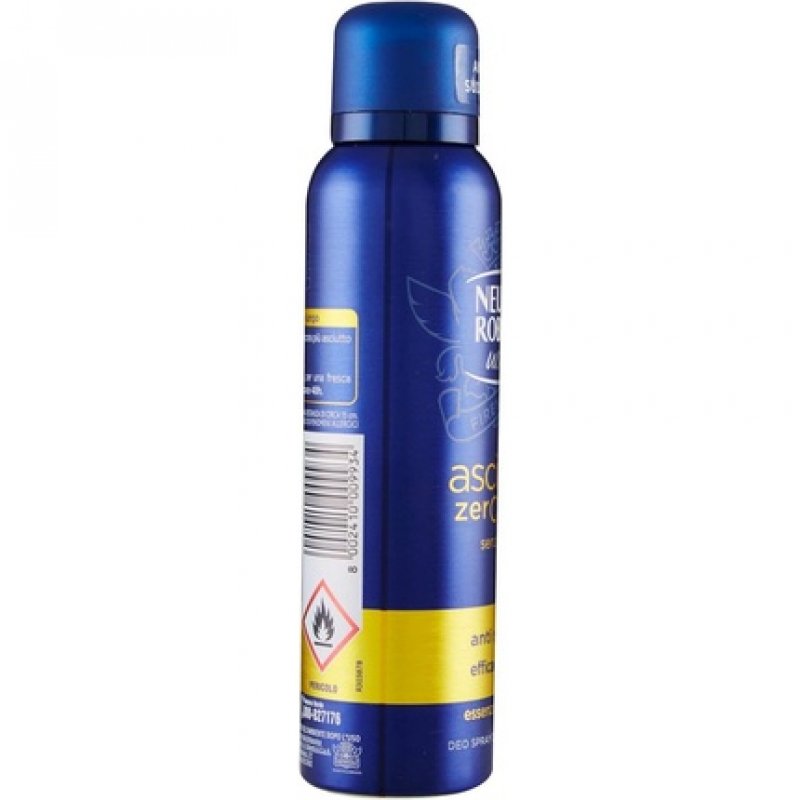 Neutro Roberts Men's Deodorant Spray 150ml Dry Amber Essence