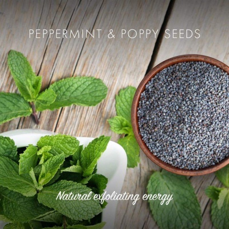 Friendly Soap Natural Handmade Peppermint & Poppy Seed Soap