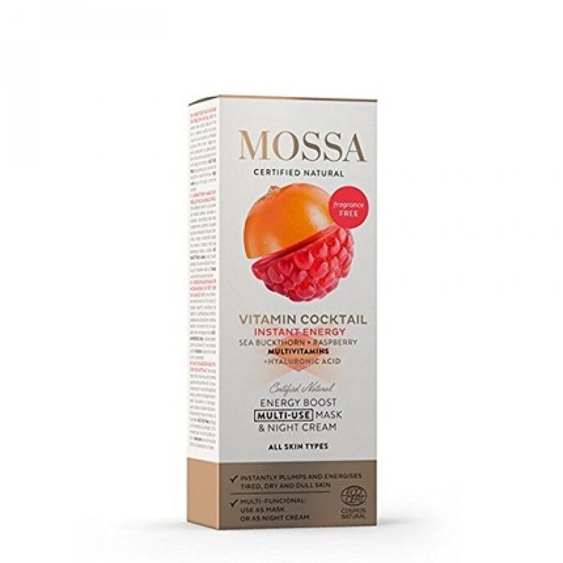 MOSSA Multifunctional Face Mask for Tired, Dry, and Dull Skin 60ml