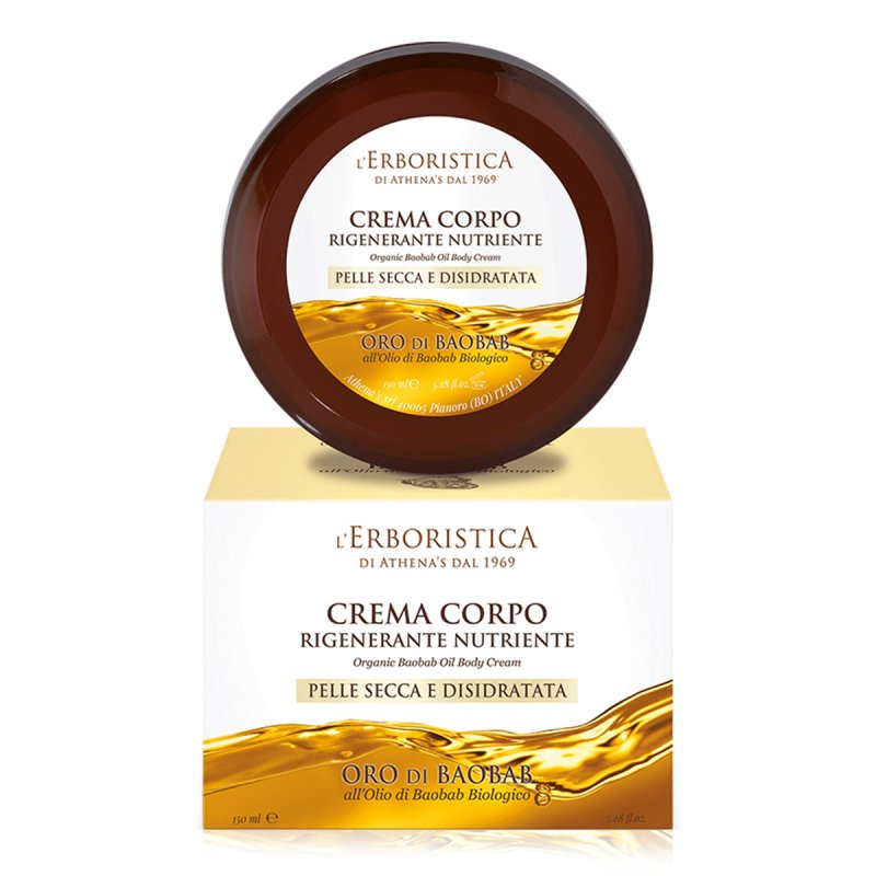 L’Erboristica Oro Di Baobab Crema Corpo Oro Di Baobab 150ml Crème Unisexe