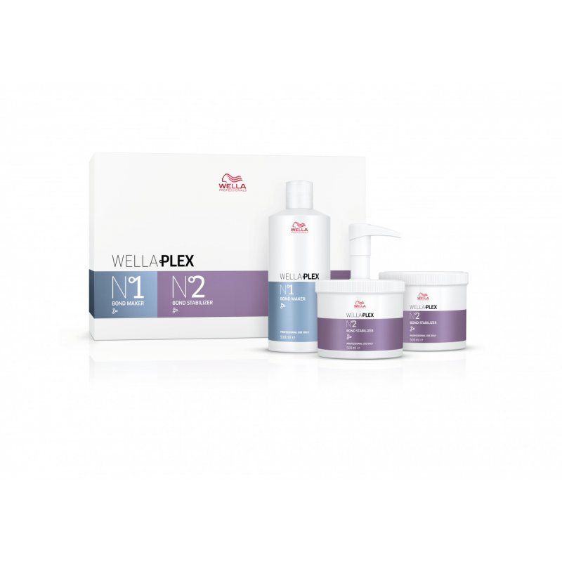 Wella Wellaplex Salon Kit N°1 Bond Maker N°2 Bond Stabilizer