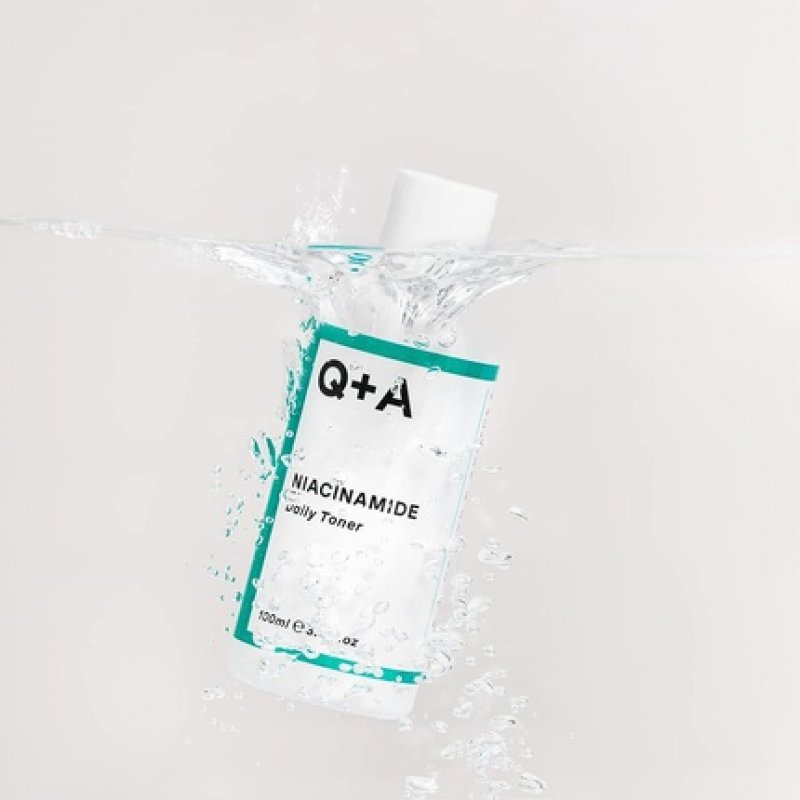 Q A Niacinamide Daily Toner Calming Breakouts and De-Clogging Pores 100ml