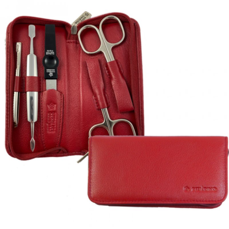 PFEILRING Solingen Manicure Set Nail Scissors Cuticle Scissors Nail File 5 Pieces