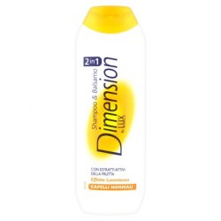 Dimension by Lux Shampoo & Conditioner with Fruity Active Extracts and Shine Effect 250ml