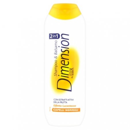 Dimension by Lux Shampoo & Conditioner with Fruity Active Extracts and Shine Effect 250ml