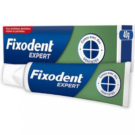 Fixodent Expert Antibacterial Denture Adhesive Cream with Best Technology 40g