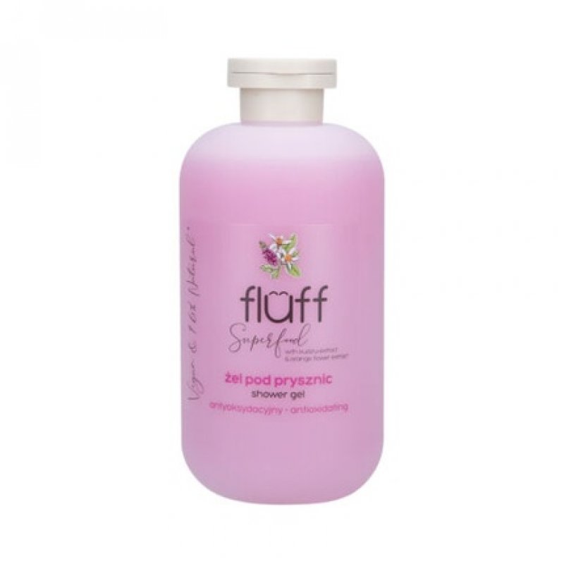 Fluff Antioxidant Shower Gel with Kudzu Flower and Orange 500ml