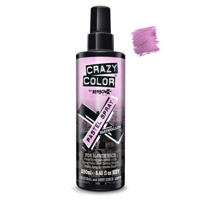 CRAZY COLOR Pastel Spray Marshmallow Pink 250 ml