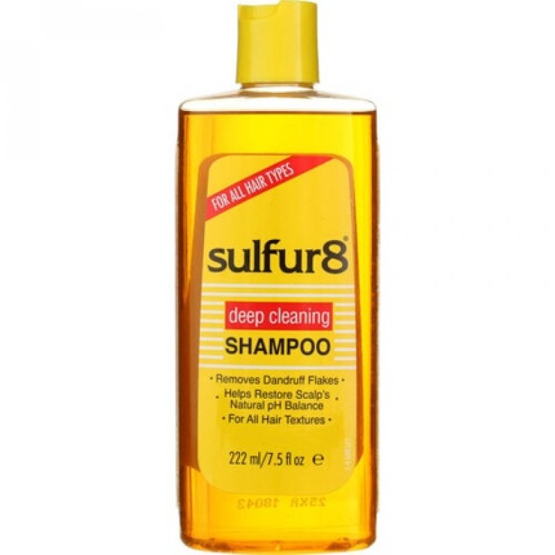 Sulfur 8 Deep Cleaning Shampoo for Dandruff 7.5 Ounce