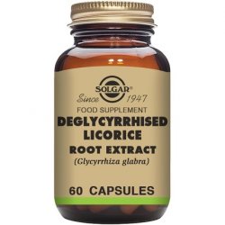 Solgar Deglycyrrhised Licorice Root Extract Vegetable Capsules Botanical Extract Antioxidant and Anti-Inflammatory