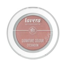 lavera Signature Colour Eyeshadow Dusty Rose 01 with Organic Almond Oil and Vitamin E - Vegan and Matte - Intense Color