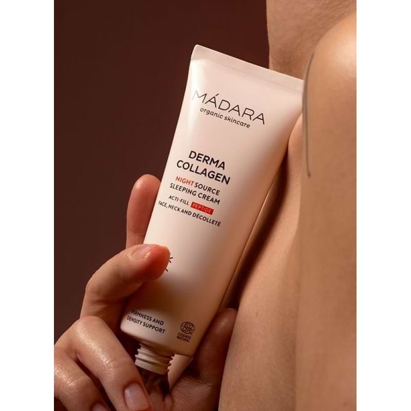 MÁDARA Cosmetics Night Source Sleeping Cream Crème de nuit Decollete, Visage, Cou 70 ml