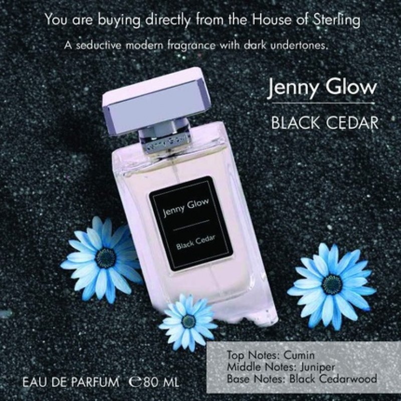 Jenny Glow Black Cedar Eau De Parfum 80ml Unisex