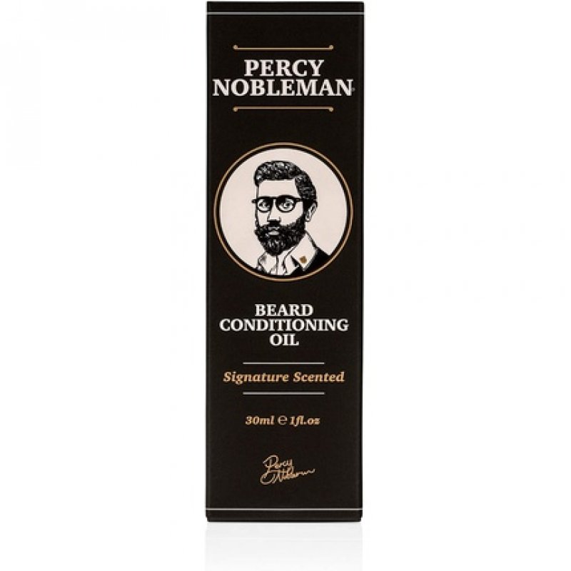 Percy Nobleman Beard Oil 99% Naturally Derived Signature Scented Blend 30ml